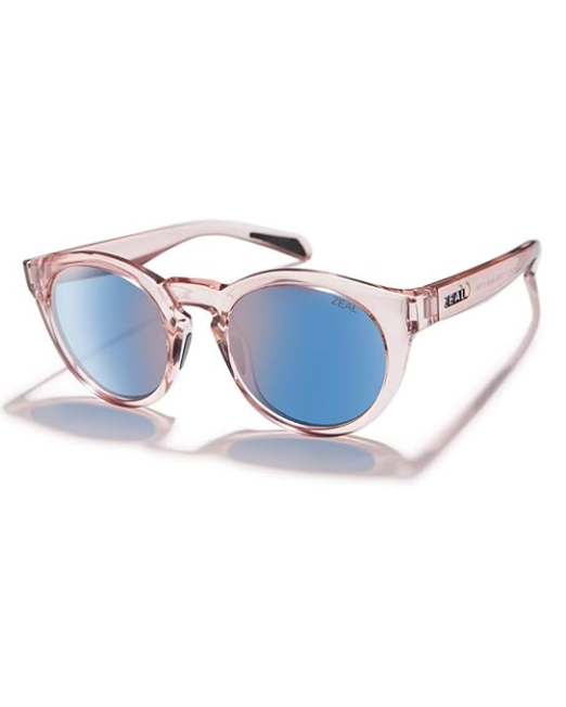Zeal Optics Unisex Crowley Desert Rose/Polarized Horizon Blue Lens One Size