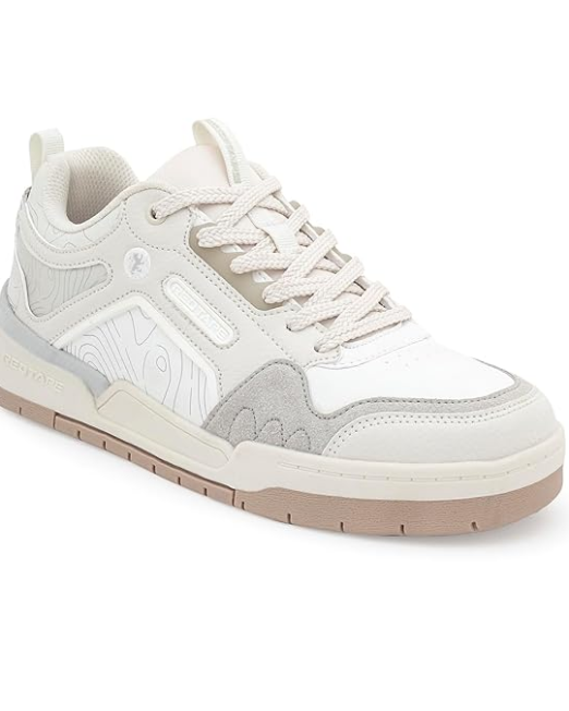 Red Tape Women's Lifestyle Sneakers | Casual Low-Cut Style