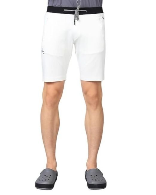 TYZ Shorts for Men, Drawstring Waist with Contrast Black Band, Casual wear, Casual Shorts