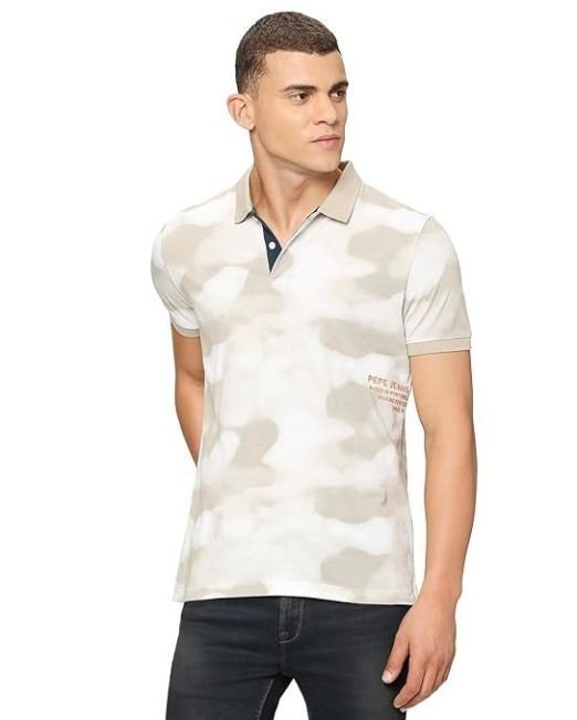 Pepe Jeans Men's Cotton Regular Fit T-Shirt