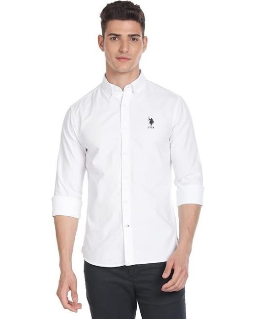 U.S. POLO ASSN. Cotton Men's Slim Fit Casual Style Shirt