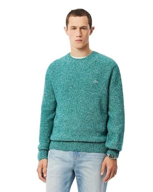 Lacoste Men's Wool Modern Pullover Sweater